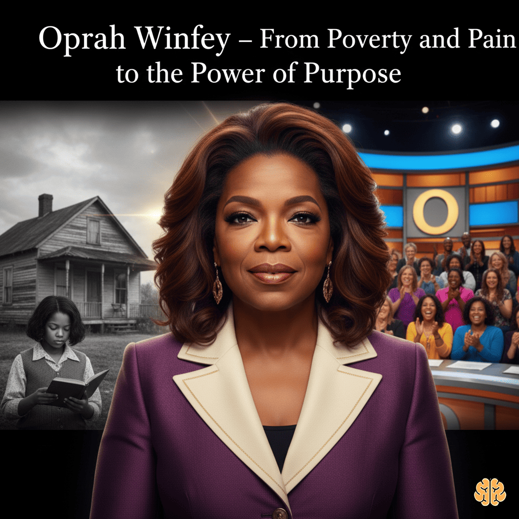 Oprah Winfrey – From Poverty and Pain to the Power of Purpose